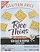 Nabisco, Rice Thins, Sea Salt & Pepper, Brown Rice Thin Rice Snacks, Gluten Free, 3.5oz Box (Pack of 4)