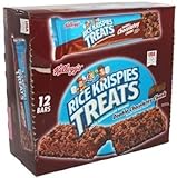 Rice Krispies Treats Marshmallow squares Double Chocolates Chunk 12- 3oz bars by Kellogg's
