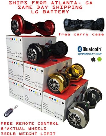 Spaceboard Electric Self Balancing 2 Wheel Scooter Hoverboard Bluetooth Speaker Remote Control W/bag Ship From USA spaceboardusa