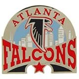 NFL Atlanta Falcons Star Pin 1 1/4"