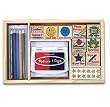 Melissa & Doug Deluxe Classroom Stamp Set