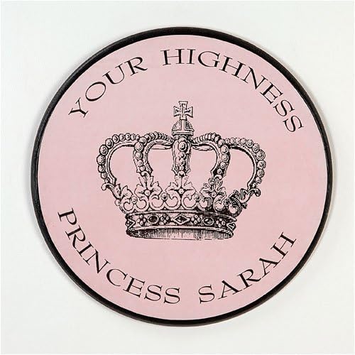 Pink Your Highness Princess Wall Plaque