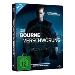 Bourne Verschwoerung Steelbook [Blu-ray] [Import allemand]
