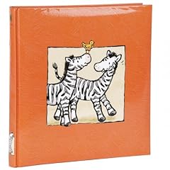 HENZO Fotoalbum Coco - 50 Seiten - ZEBRA - Bilderalbum - 30,5 x 28 cm - Kinderalbum - Album