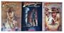 Indiana Jones Trilogy 3 Book Set Novelization with Mini Poster (Volumes 1, 2 & 3)