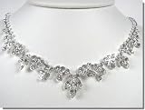 Bridal Crystal Necklace Set N1D67