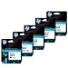 5x HP Photosmart Premium C309g Original Druckerpatronen - Cyan / Magenta / Gelb / Photo Schwarz / Schwarz
