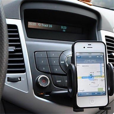Life Favor Universal Car Cd Slot Mount Holder for iPhone Samsung Nokia Sony LG HTC Mobile GPS Devices r MAZDA (Black)