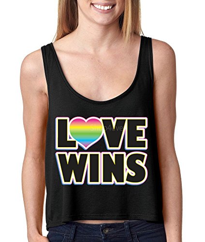 Love Wins Boxy Tank Top Gay Pride & Equality Tank Tops