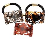 France Luxe Baroque Ponytail Holder - Classic