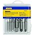 Irwin Tools 53545 Spiral Flute Screw Extractors, 6 Piece Set
