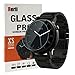 Moto 360 Screen Protector - Rerii Tempered Glass, Screen Protector for Moto 360 2nd Generation 46mm Watch, 9H Hardness, 0.3mm Thickness, Delicate Touch, Real Glass Screen Protector
