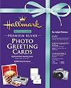 Hallmark Half-Fold Glossy Premium Photo Greeting Cards - 15 count