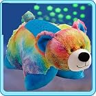 PILLOW PETS 11 DREAM LITES TIE DYE PEACE BEAR PLUSH NIGHT-LITE
