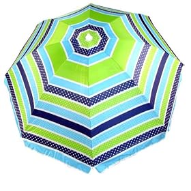 7.5 Foot Beach Umbrella with Tilt - Platinum Series -P9B