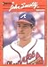 1990 Donruss # 121 John Smoltz Atlanta Braves Baseball Card