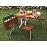 Tailgate Folding Wooden Picnic Table