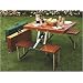 Tailgate Folding Wooden Picnic Table