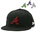 Apparel : Atlanta Braves Change Up Velcro Logo 59FIFTY Fitted Cap