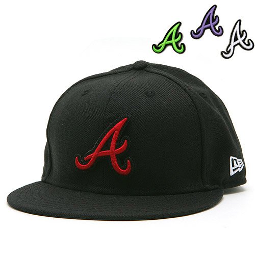 Buy Atlanta Braves Change Up Velcro Logo 59FIFTY Fitted Cap by New Era