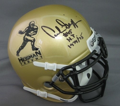 Archie Griffin Autographed Heisman Mini Helmet Ohio State Buckeyes w/ 74/75 HT
