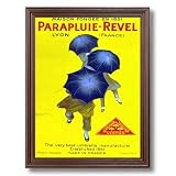 Vintage French Revel Poster Ad Home Decor Wall Picture Cherry Framed Art Print