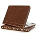 GMYLE PU Leather Laptop Zipped Book Case Vintage for MacBook Air 11 Sleeve - Brown