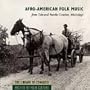 Afro-American Folk Music From Tate & Pan