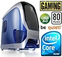 #3918 shinobee High-End Gamer INTEL i7 2600 Quad Core 4x3400 Mhz | 8192 MB DDR3 PC-1333 RAM | NVIDIA Geforce GTX 560 3072 MB | 1000 GB S-ATA II HDD | 22x Samsung Dual Layer DVD +/- R/RW DVD-Brenner | 19-in-1 CARDREADER | ASUS P8H61-M LE | 350 Watt BeQuiet 80plus Super Silent Netzteil | Gaming PRO ASUS Vento 7700