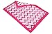 Bacati Mix and Match Zigzag/Large Dots Ikat Crib Comforter, Pink