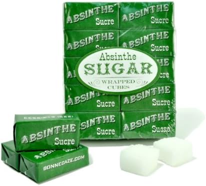Wrapped Absinthe Sugar, 20 Packets (40 sugar cubes)