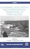 Sustainable development and environmental management of small islands