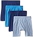 Hanes Boys' 4 Pack Ultimate Comfortsoft Blue Dyed Boxer Brief