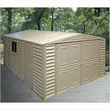 10.5' x 26' Vinyl Garage and Foundation