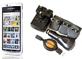 from UltimateAddons UltimateAddons Worldwide Mains and Car Travel Charger Kit for Sony Xperia Arc S