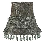 Moss Green Skirt Dangle Chandelier Shade