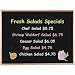 Black Chalk Board Size: 24