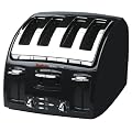 Tefal Avanti Classic 532718 Toaster, 4 Slice, Black