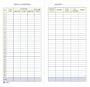 Adams Vehicle Expense Journal, , 3.25 x 6.25 Inches, White (AFR11)
