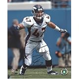 John Lynch Autographed Denver Broncos (White Jersey) 8x10 Photo