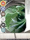 Bakugan Battle Brawlers LOOSE Metal Gate Card - Vacuum