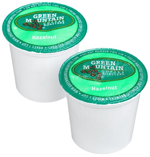 Green Mountain Coffee Hazelnut Dark Roast (Extra Bold), K-cups For Keurig Brewers, 24-count,  Boxes (Pack of 2)