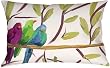 Flocks of Birds Indoor/Outdoor Weather Resistant Fabric Pillows (Set of two 13x18 inch)