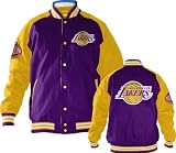 Los Angeles Lakers Snap Front Varsity Reversible Jacket