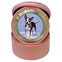 Chihuahua Jewelry Case Travel Clock