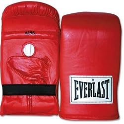 Everlast 4306 Leather Training Bag Gloves, Small/Medium