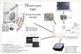 Ag9- Site/ Gas/ Farm/oil Solar Gsm Intruder Alert Alarm/ Solar Powered Oil Storage Tank Anti Theft Alert System