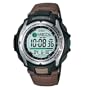 Casio Pathfinder Sports Watch with Fishing Timer, Moon Age/Phase Data, Sunrise/Sunset Data, Vibration Alert plus more Functions SI2019