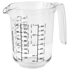 Fackelmann 41355 Profi-Messbecher, SAN-Kunststoff, 1 Liter