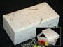12" Biodegradable Pet Casket with Floral Design